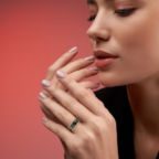 Arabic Love Gold Ring - Image 6