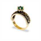 Arabic Love Gold Ring