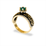 Arabic Love Gold Ring