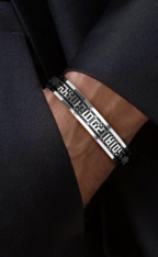 Arabic Silver Unisex Cuff - Image 2