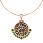 Arabic Love Gold Necklace - Image 11