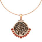Arabic Love Gold Necklace - Image 12