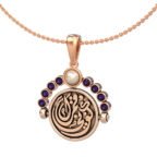 Moon Gold Necklace - Image 3