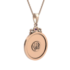 calligraphy Gold Necklace - Be Everything To Yourself - Image 5