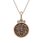 calligraphy Gold Necklace - Be Everything To Yourself - Image 6