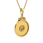 calligraphy Gold Necklace - Be Everything To Yourself - Image 20