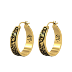Be Everything To Yourself Arabic calligraphy Earrings