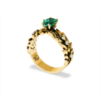 Olive Branch Diamond Ring