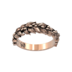 Gold Olive Branch Band - Image 6