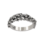 Gold Olive Branch Band - Image 9