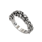 Gold Olive Branch Band - Image 10