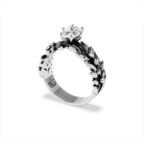 Olive Branch Diamond Ring - Image 7