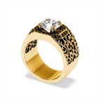 Islamic Gold Diamond Ring - Image 9