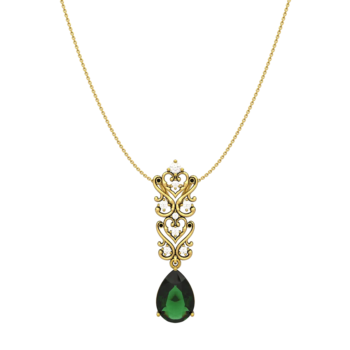 Aksa Gold Necklace