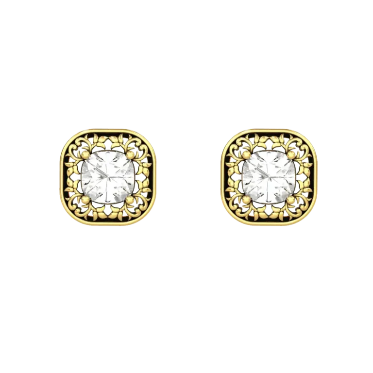 islamic diamond earrings