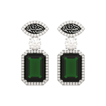 Royal Aseela earrings, gold earring