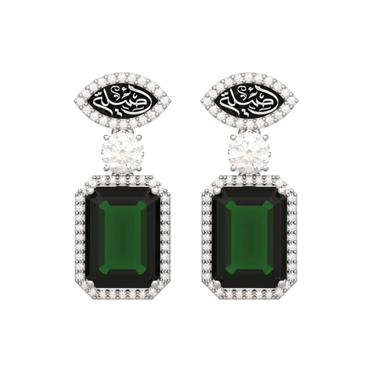 Royal Aseela earrings, gold earring