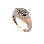 Royal Aseela Gold Ring - Image 3