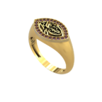 Royal Aseela Gold Ring - Image 18