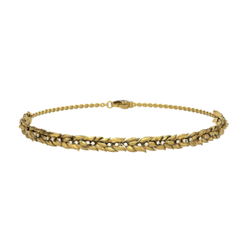 Gold Olive Choker
