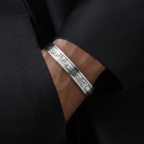 Silver Cuff Arabic Jewelry - Image 2