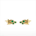 Gold Olive Earrings - Image 8