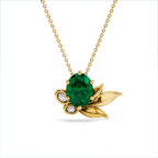 Gold Olive Necklace