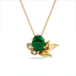 Gold Olive Necklace