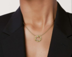 Gold Olive Wreath Necklace - Image 4