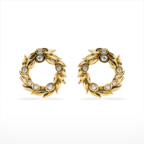 Gold Olive Earrings - Image 3