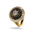 Arabic calligraphy ring - Butterfly Effect