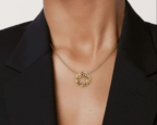 Gold Olive Wreath Necklace - Image 6