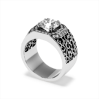Islamic silver Diamond Ring - Image 9