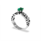Olive gold Branch Diamond Ring - Image 5