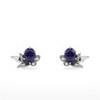 Gold Olive Wreath Earrings - Image 9