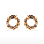 Gold Olive Earrings
