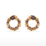 Gold Olive Earrings