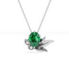 Gold Olive Necklace - Image 3