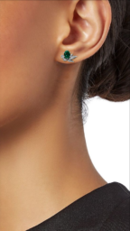 Gold Olive Wreath Earrings - Image 4