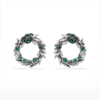 Gold Olive Earrings - Image 7