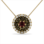 Butterfly necklace-gemstones - Image 3