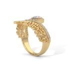 Her Free Heart Gold Ring - Image 5