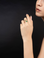 Anchor of Faith - “ ya rab” Emerald ring - Image 2
