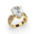All I Wish for Gold Diamond Ring
