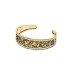 Endless Beauty – Diamond Engraved Gold Bracelet - Image 10