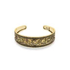Endless Beauty – Diamond Engraved Gold Bracelet - Image 3