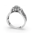 Star of My Life – Diamond Arabic Gold Ring - Image 11