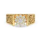 Star of My Life – Diamond Arabic Gold Ring