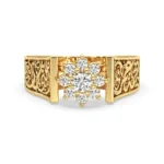 Star of My Life – Diamond Arabic Gold Ring