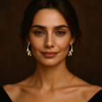 Golden Olive Earrings - Image 2